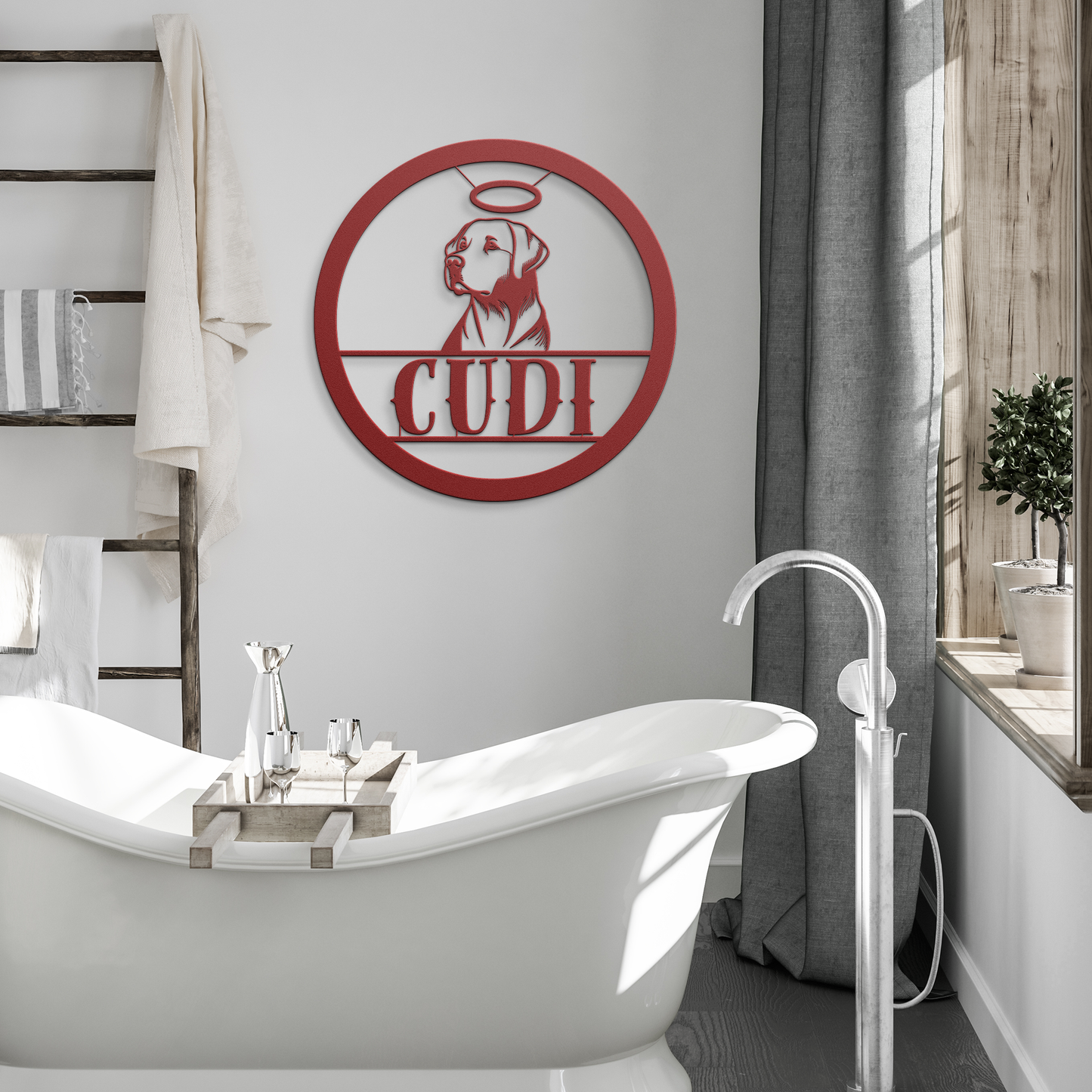 Custom_Memorial_Pet_Metal_Art_Red_Modern_Bathroom_Mockup.png