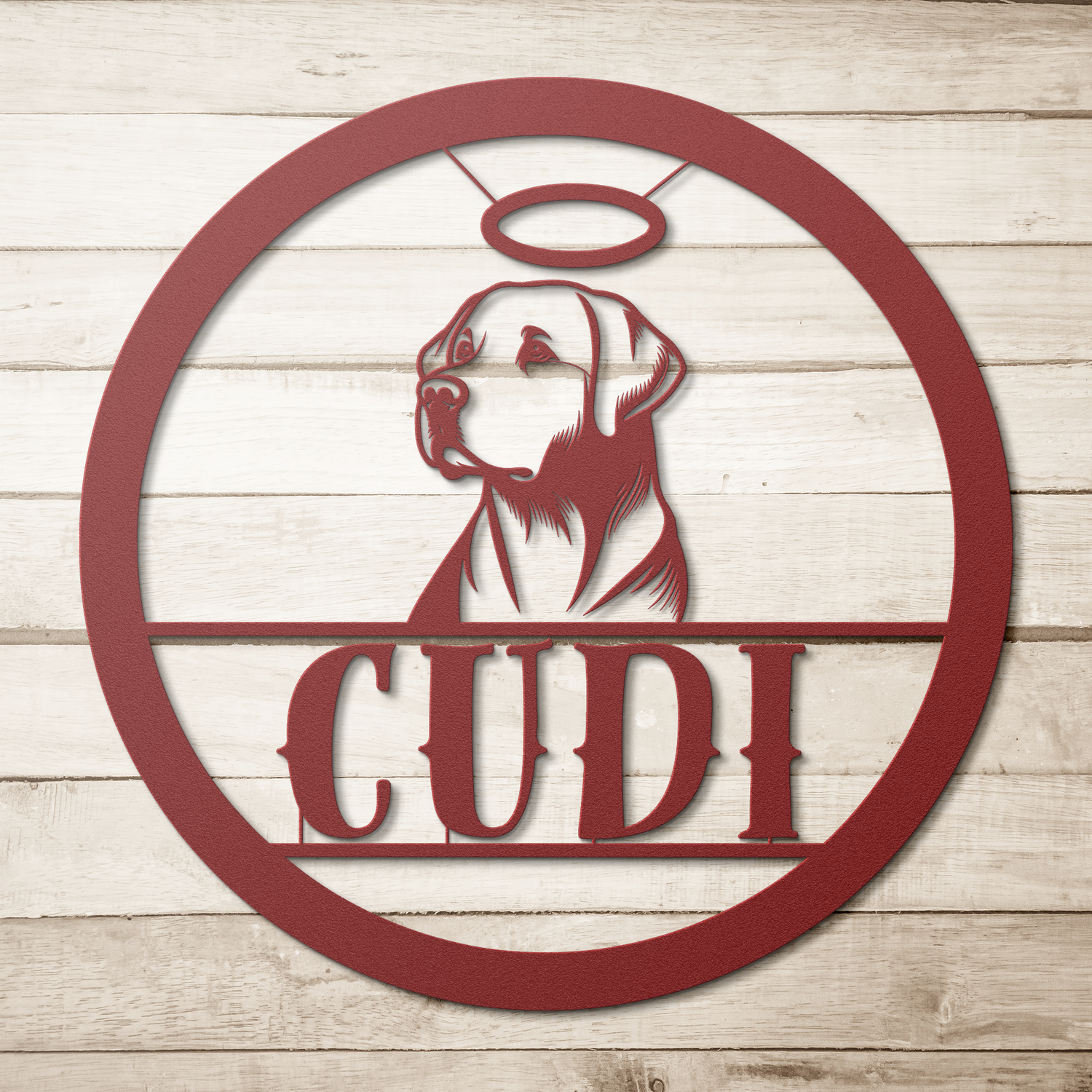Custom_Memorial_Pet_Metal_Art_Red_Simple_Wood_BKGD_Mockup.png