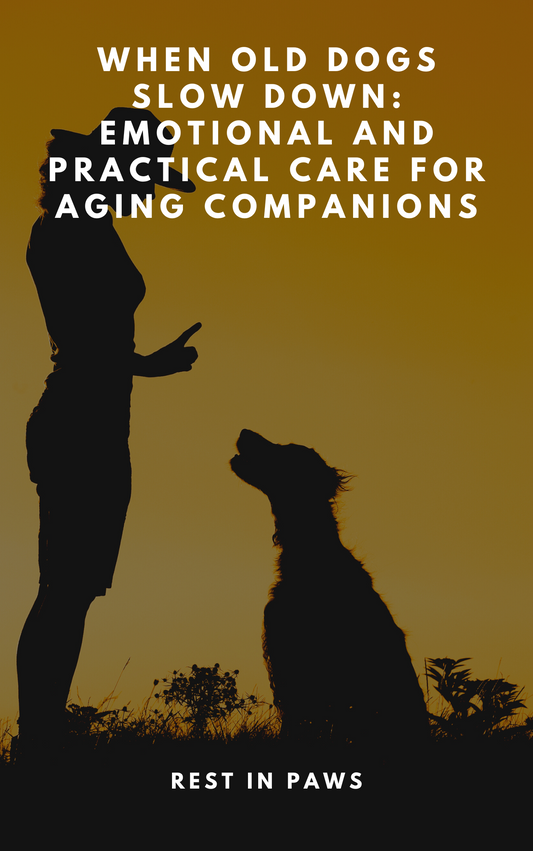When Old Dogs Slow Down: Emotional and Practical Care for Aging Companions